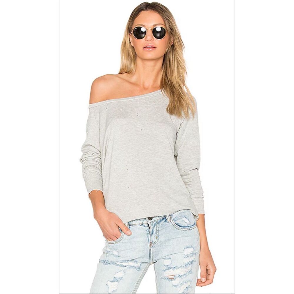 Generation Love Women's Vanessa Holes Sweatshirt in XS NWT